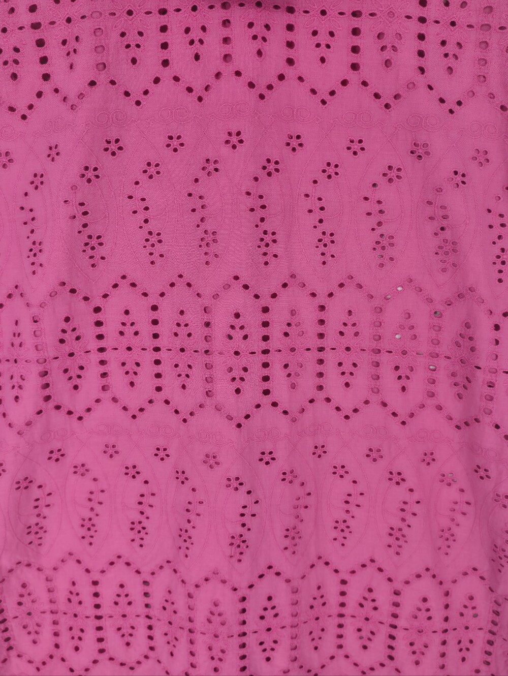 Tuckernuck Pink Eyelet Ruffle Midi Dress Cotton Resort Size Small - Picture 11 of 15